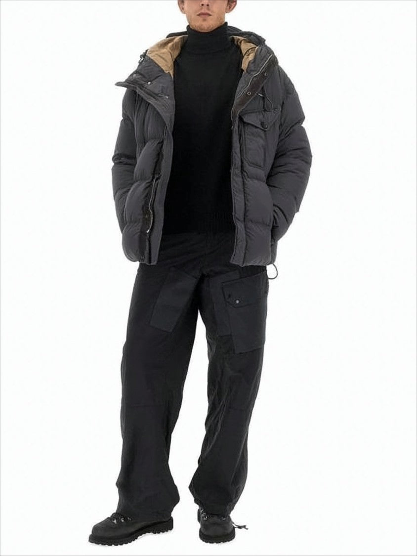 Quilted Black Down Jacket