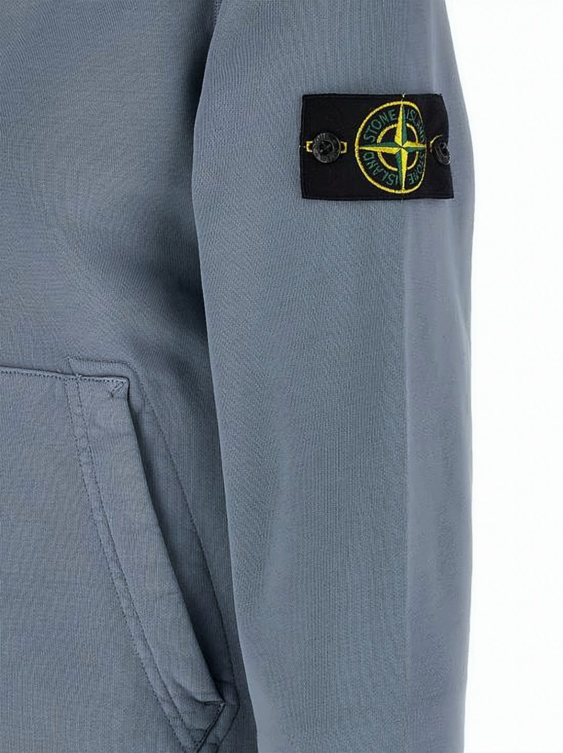 Relaxed-Fit Blue Hoodie