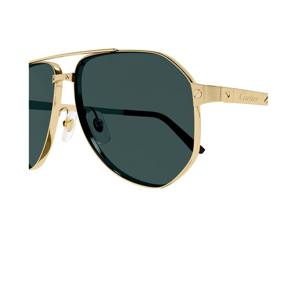 Ct0461S Santos De Pilot-Shaped Gold-Tone Sunglasses