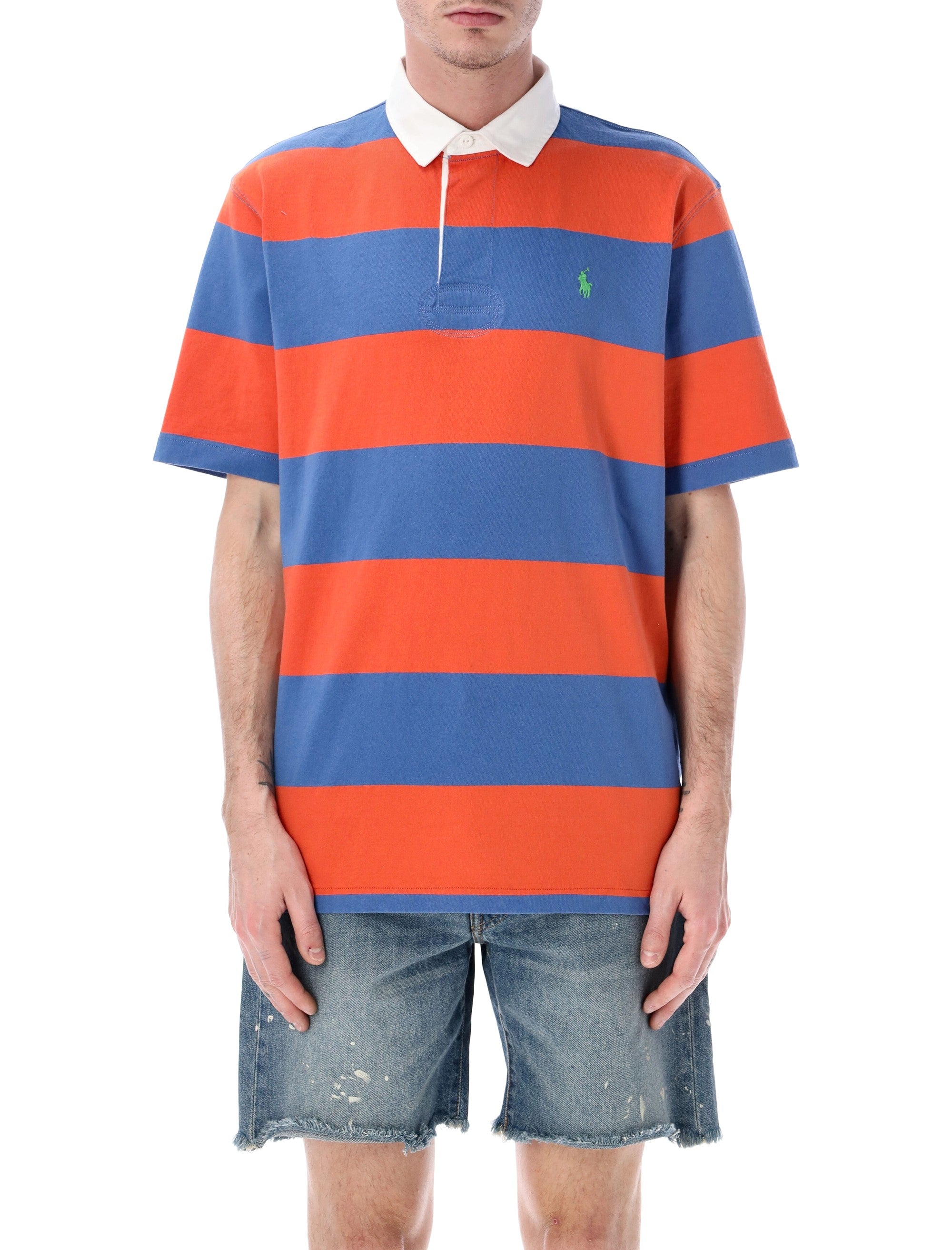 Polo Striped Rugby Polo Shirt