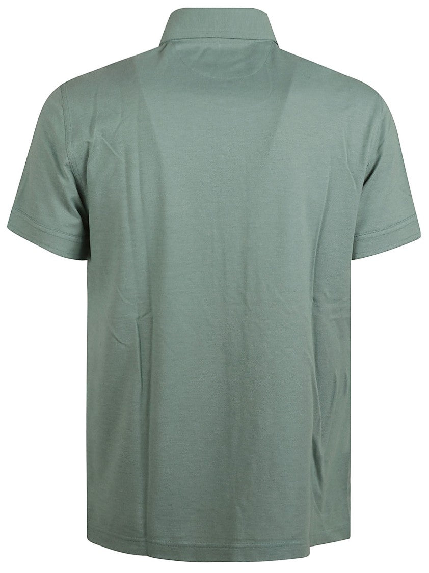 Short-Sleeved Polo With Classic Collar