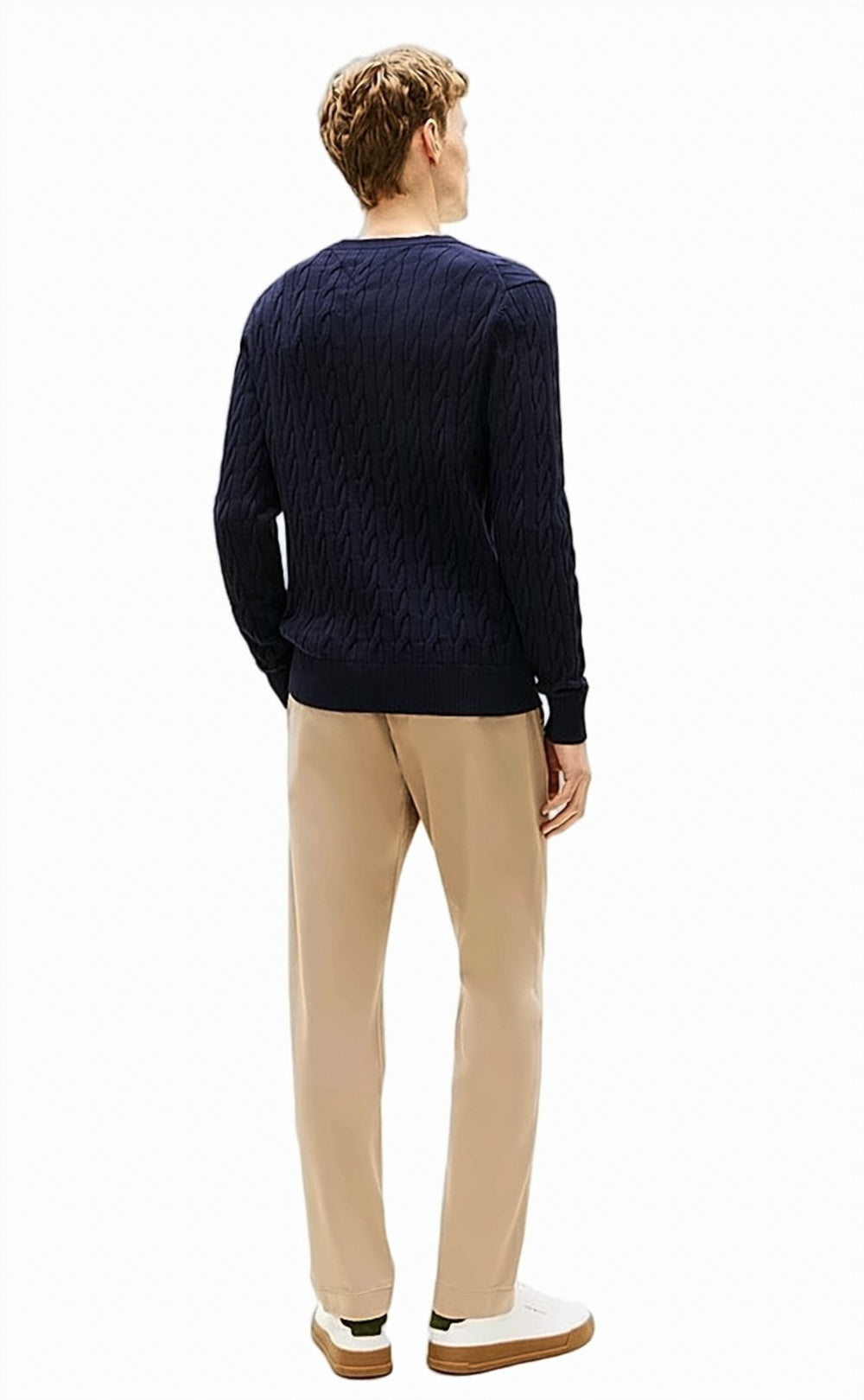 Cotton Cable Knit Sweater