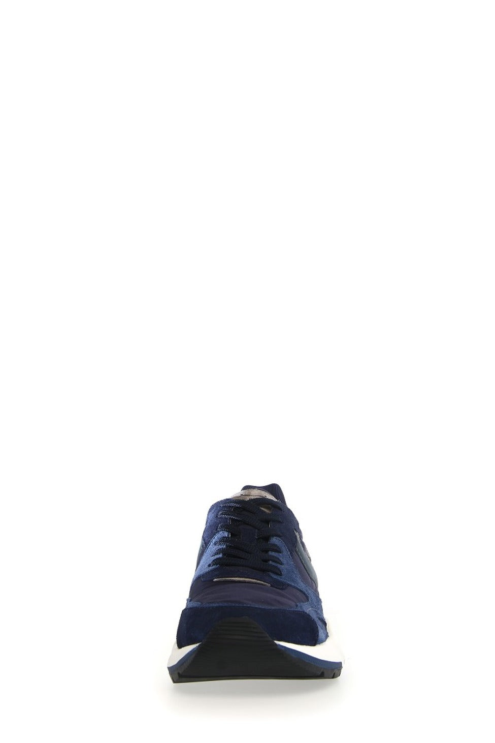 Sporty Sneakers With Technical Fabric Upper