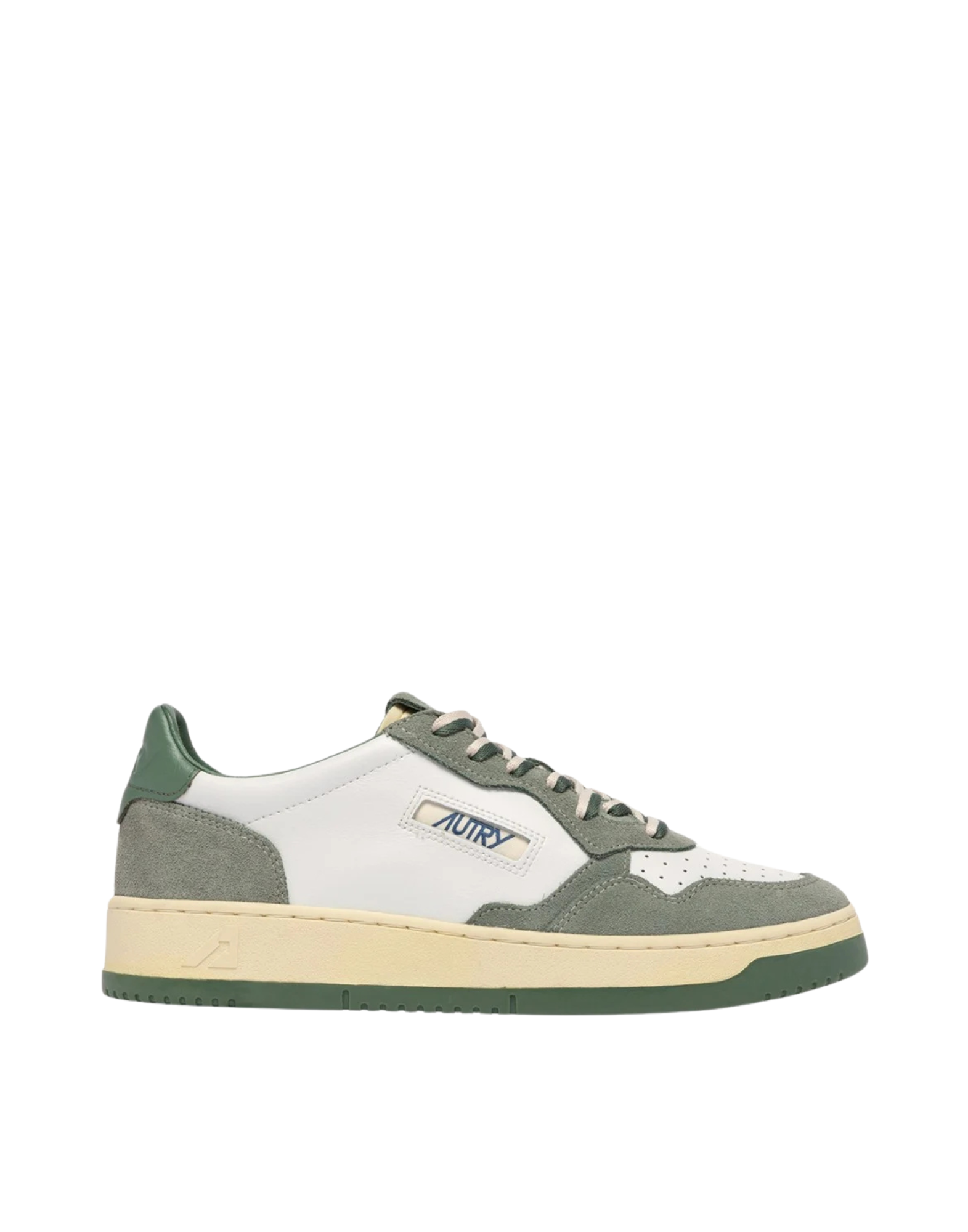 Medalist Low Men’s White/Green Sneakers