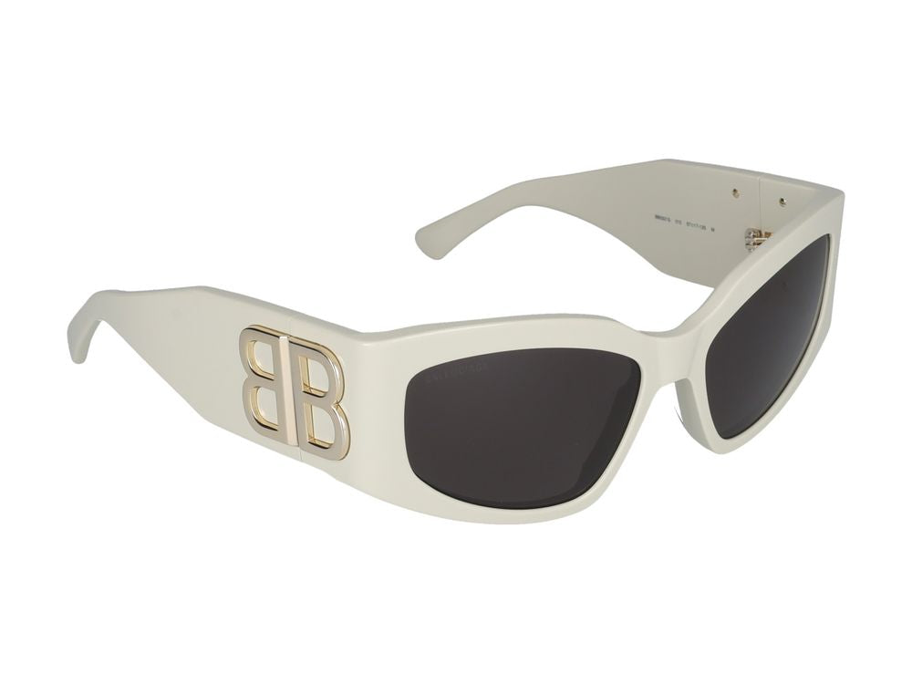 Okulary przeciwsłoneczne Balenciaga BB0321S 010 Ivory Ivory Grey 57/17/125