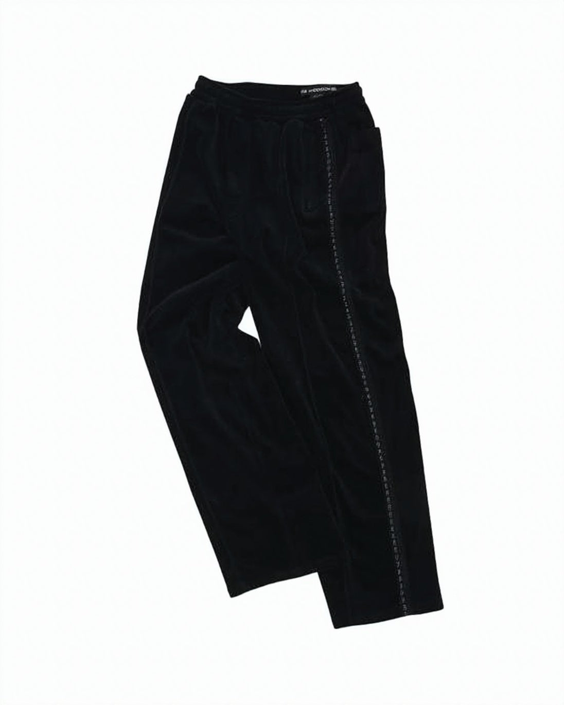 Relaxed Fit Velvety Texture Pants