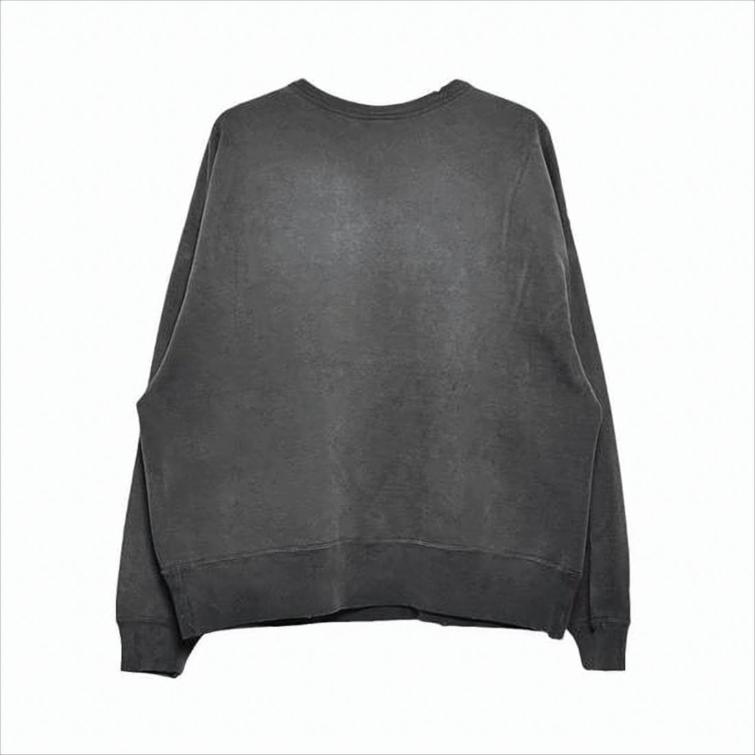 Relaxed-Fit Long-Sleeve Graphic Tee With Ribbed Cuffs