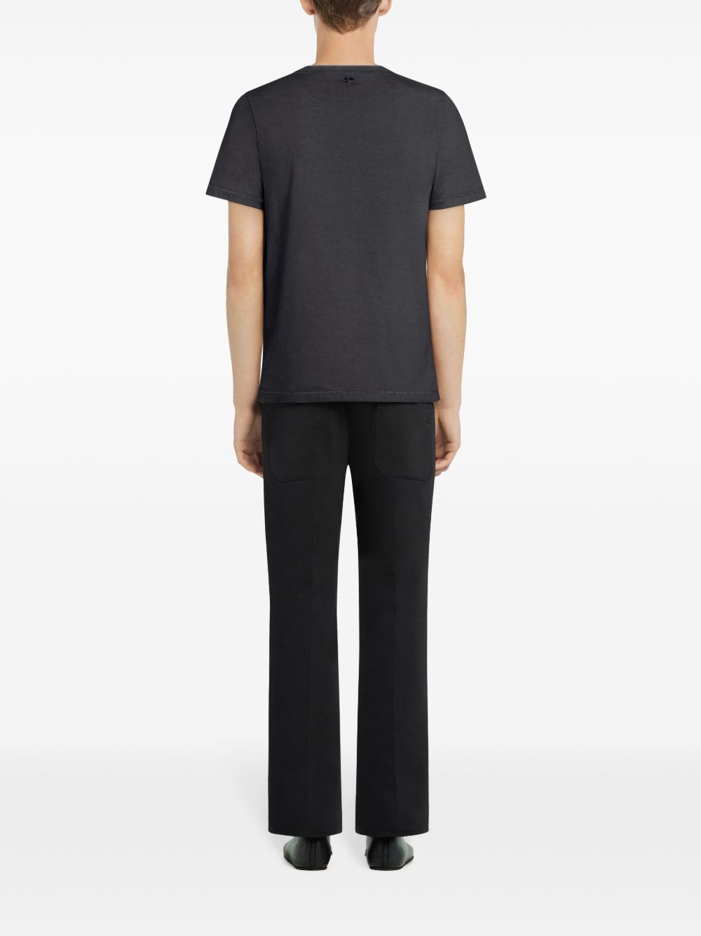 Crew Neck Grey T-Shirt