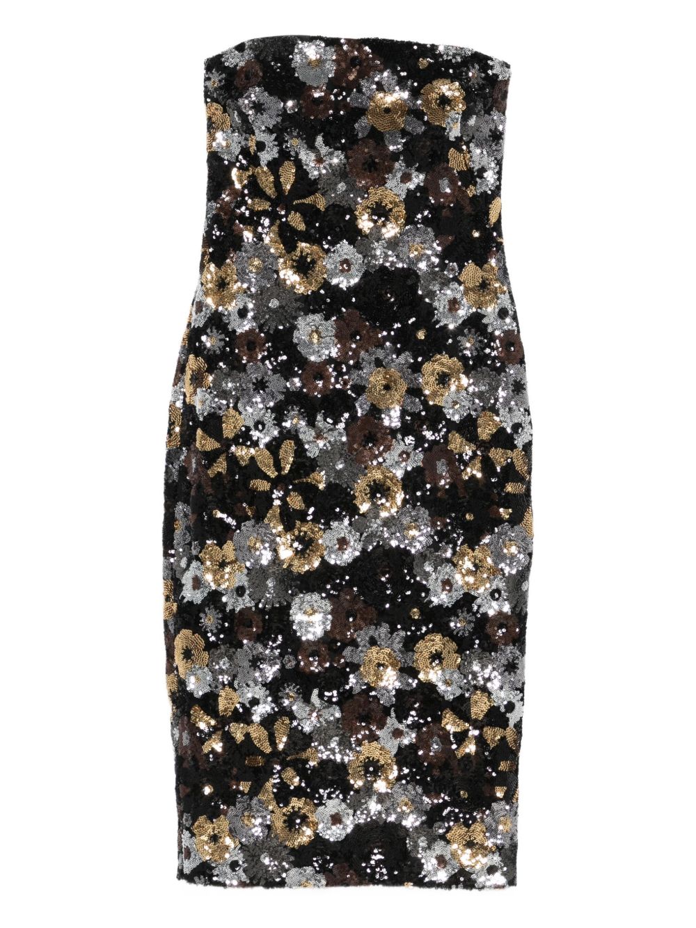 Strapless Midi Dress