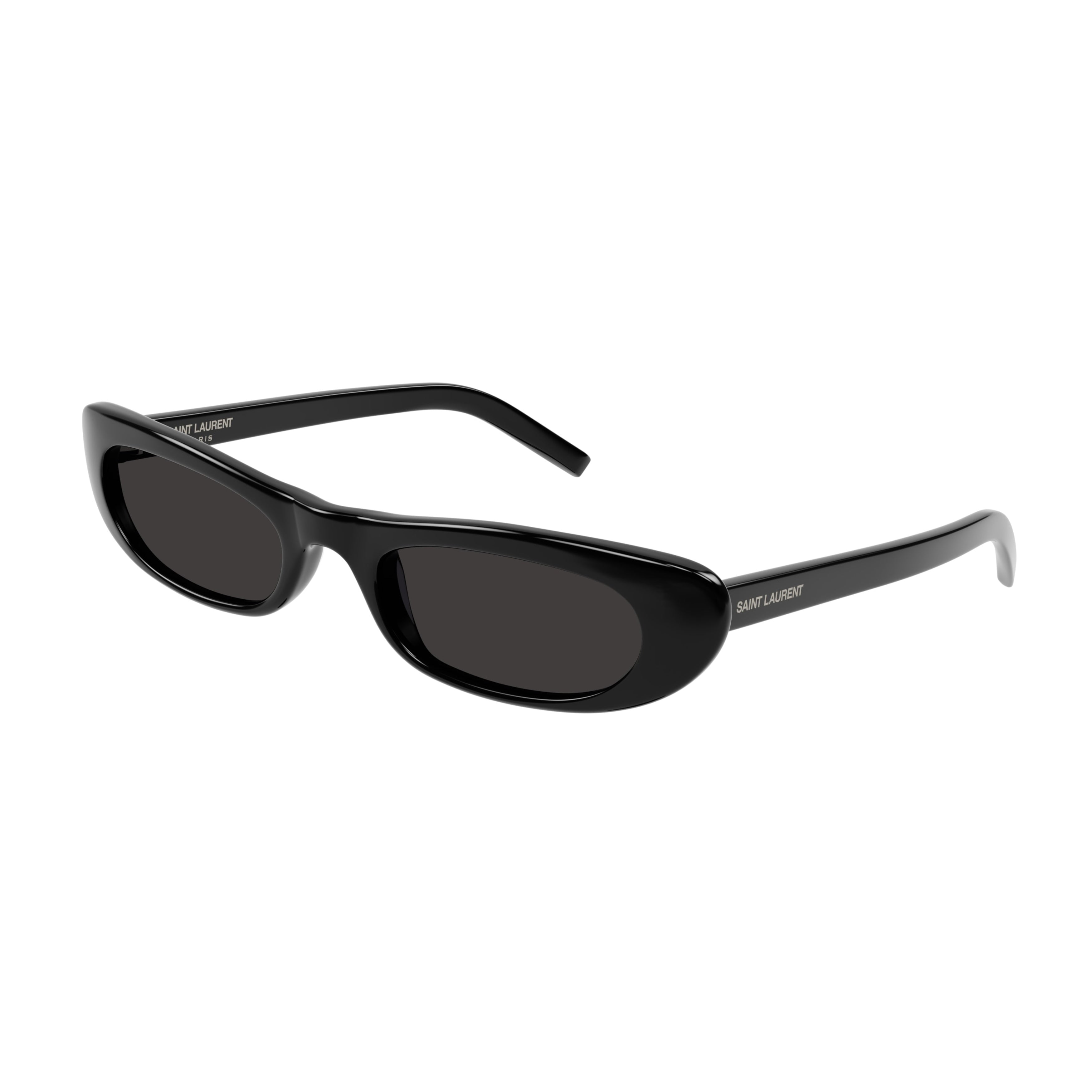 Sl 557 Shade Narrow Oval Frame Sunglasses