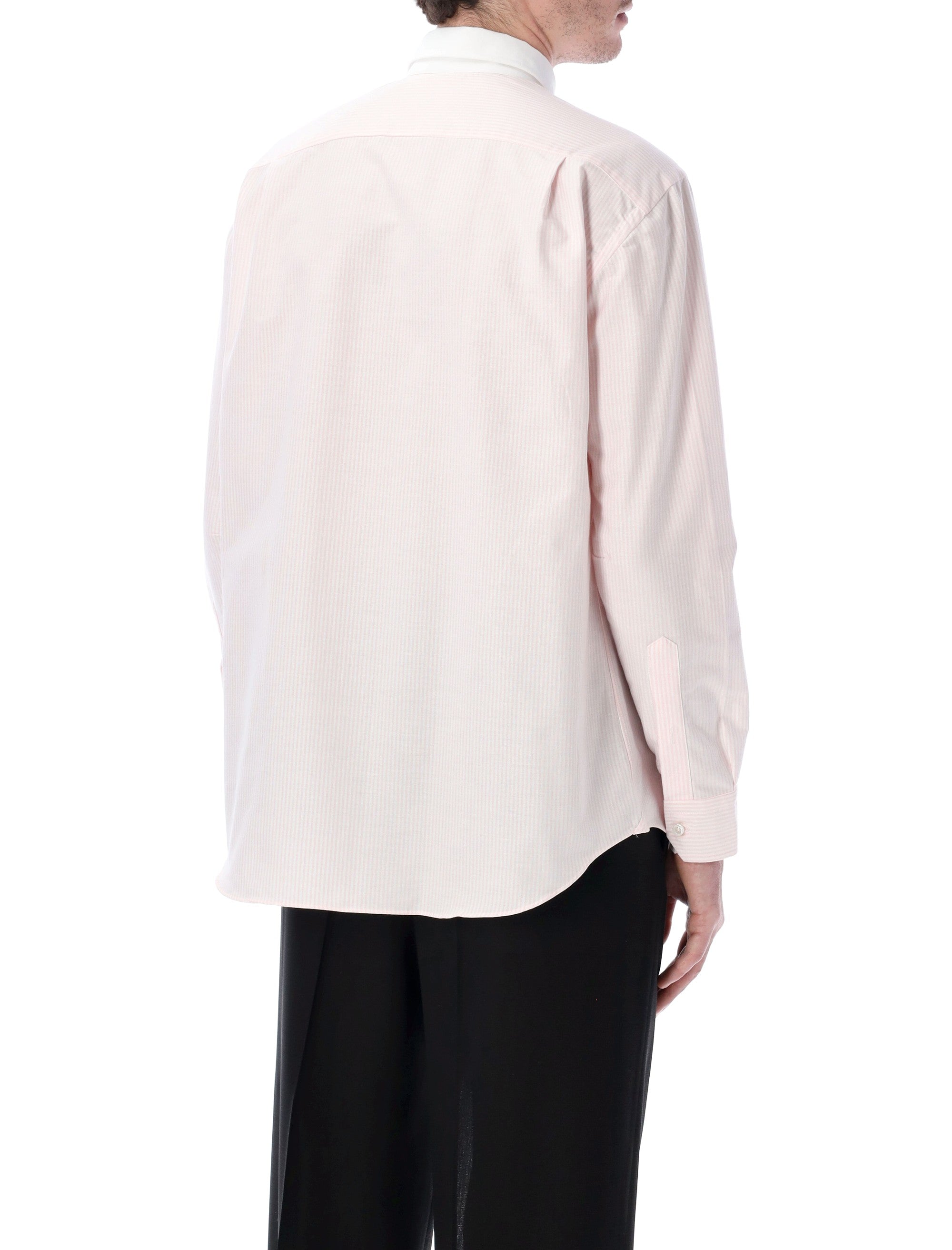 Light Pink & White Striped Shirt