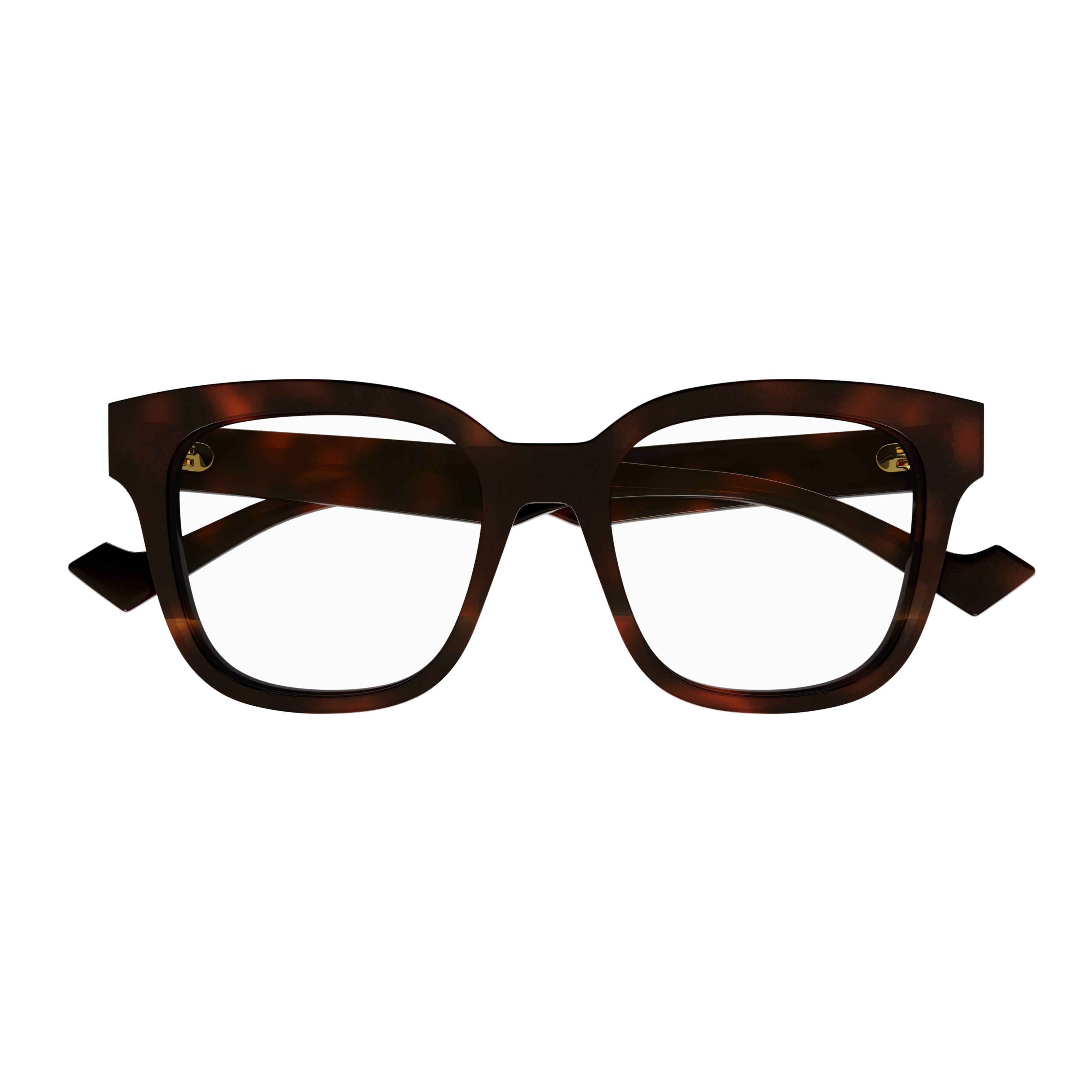 Gg0958o Oversized Tortoiseshell Square Frame Eyeglasses