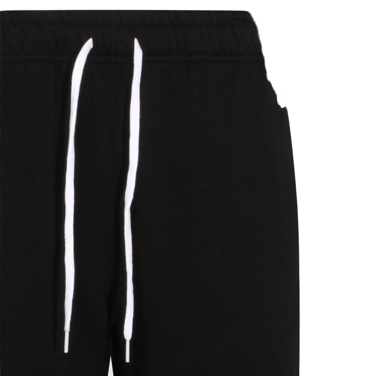 Relaxed Fit Black Track Pants