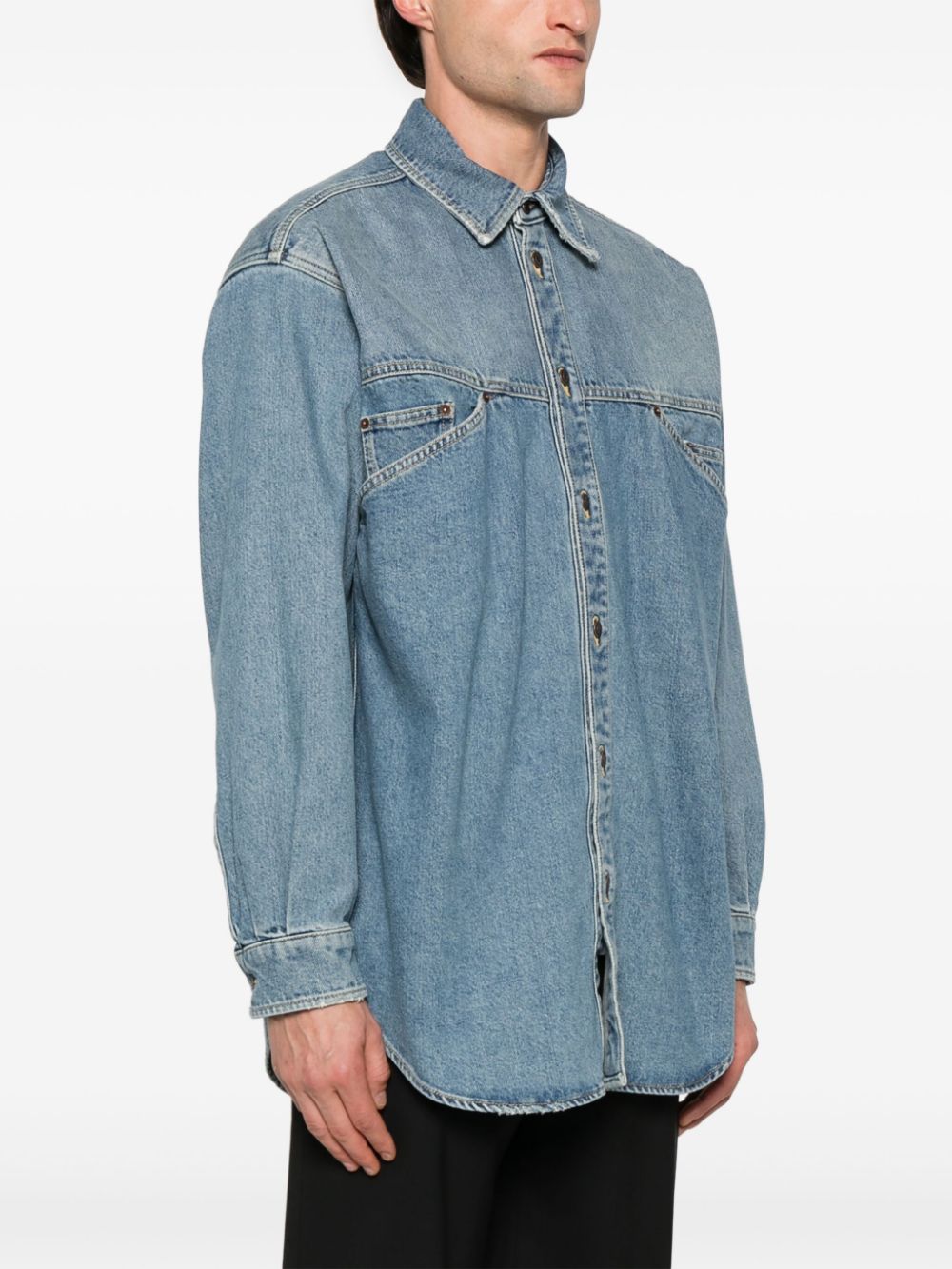 Light Blue Denim Shirt