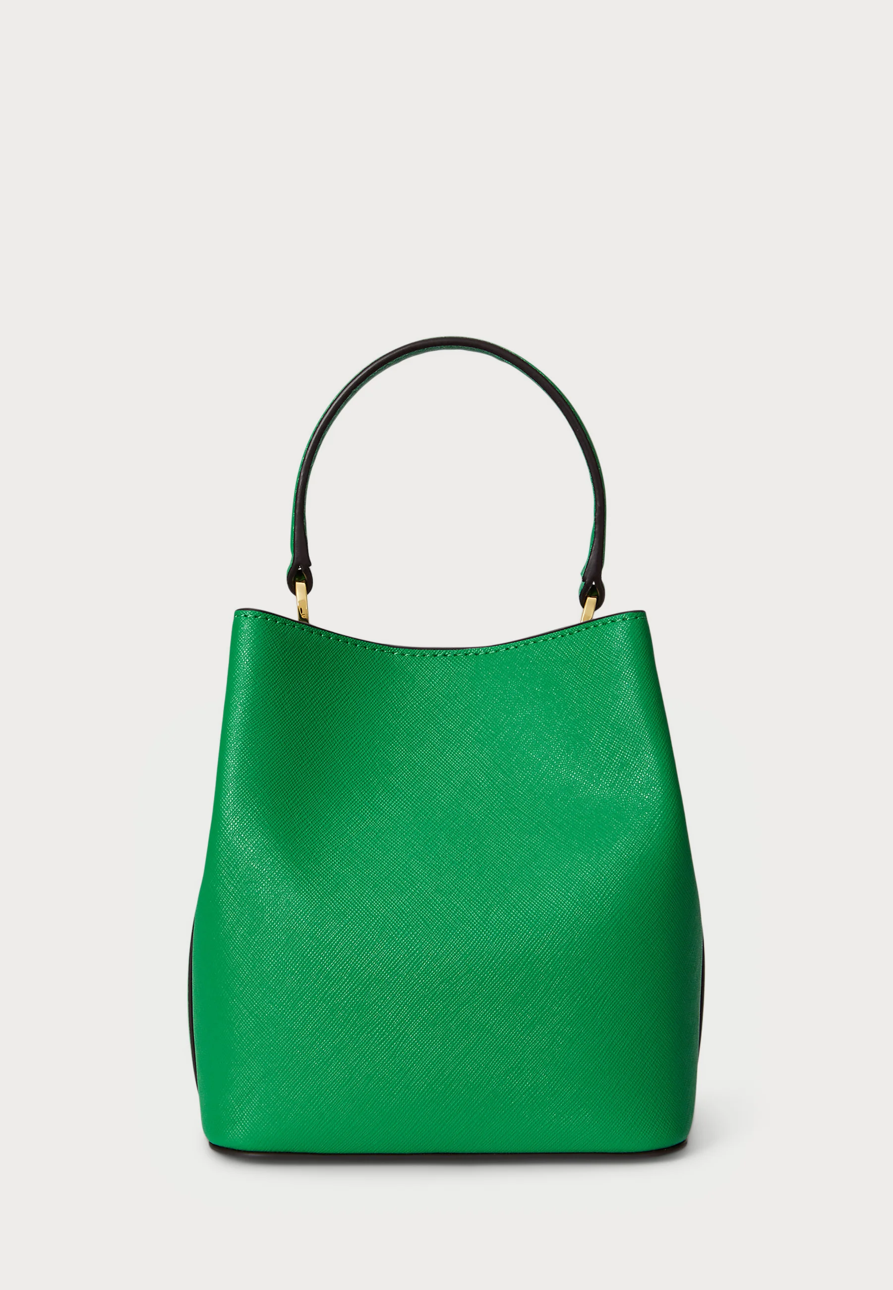 Green Reese Small Silk Bucket Bag