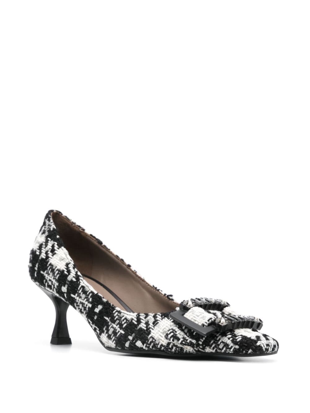Tweed Slip-On Shoes