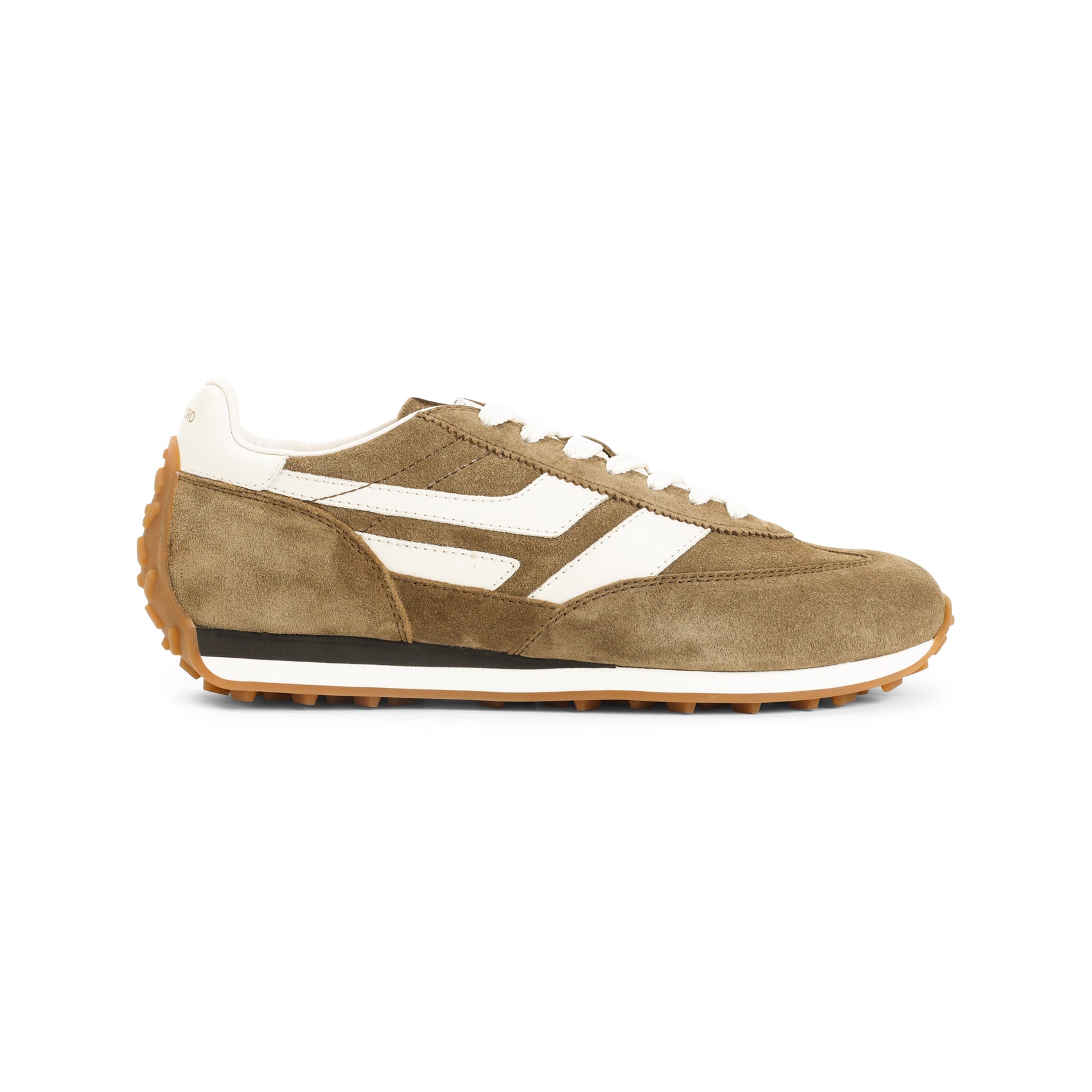 Brown Calf Leather Sneakers