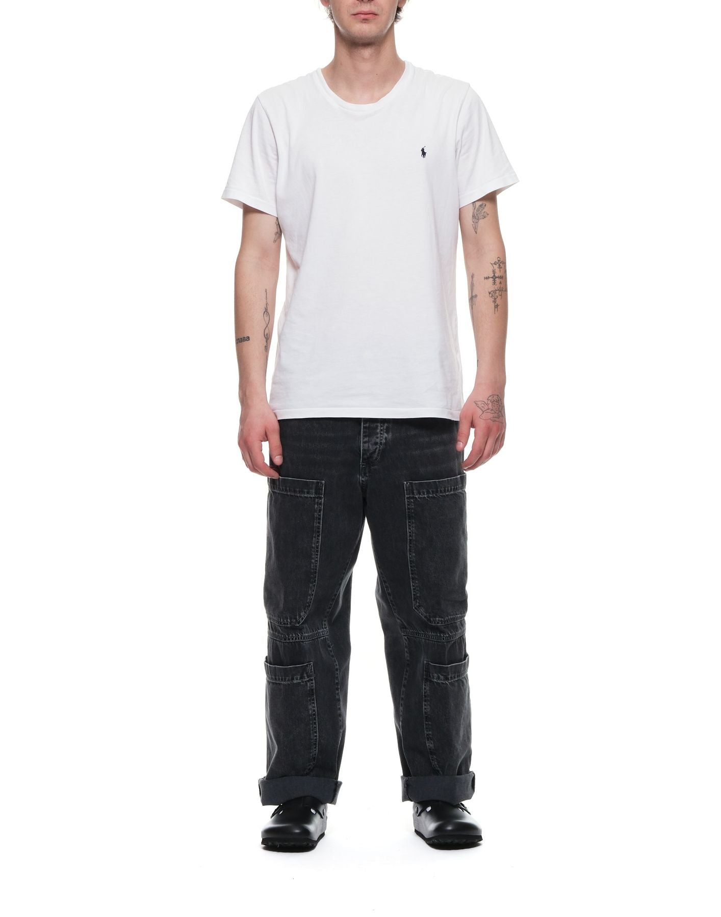 Relaxed Fit Cargo Jeans