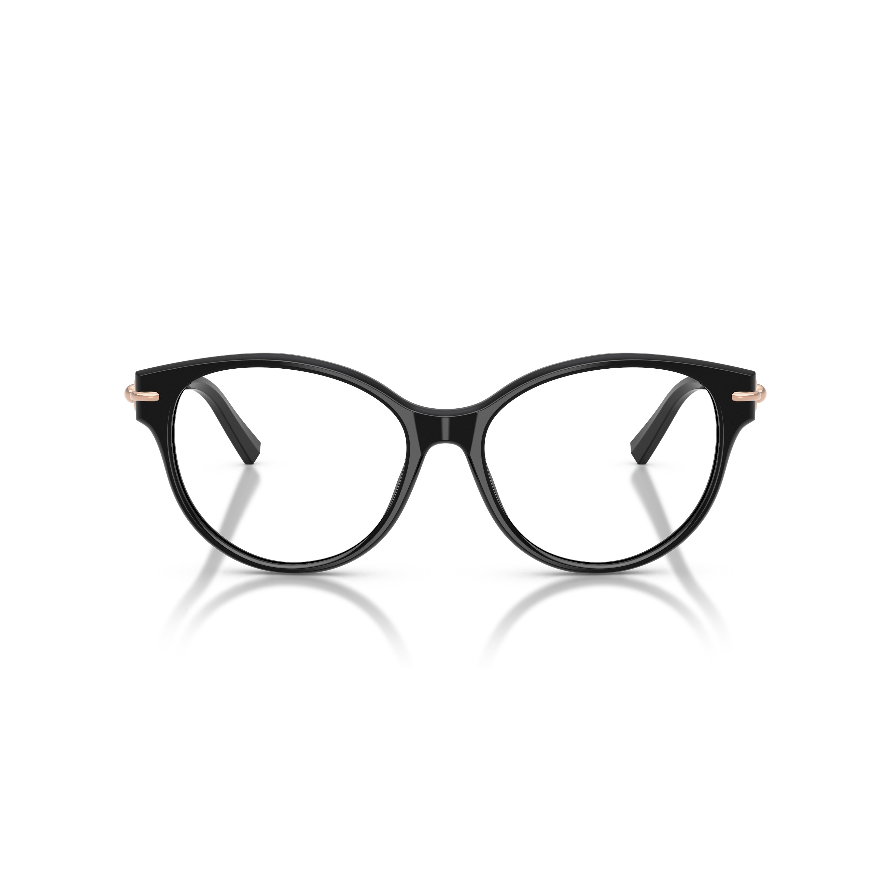 0tf2289 Classic Round Frame Black Acetate Eyeglasses