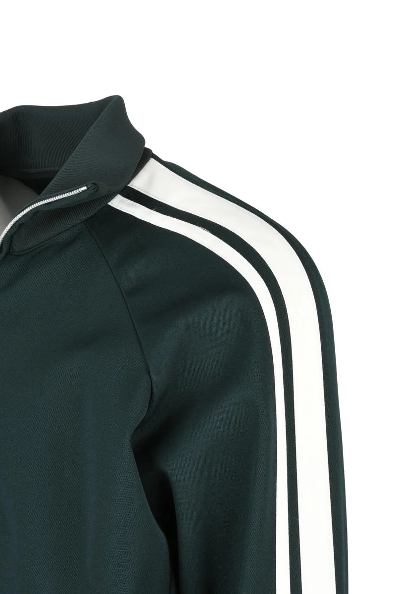 Wool Jacket Zip Pockets - Green