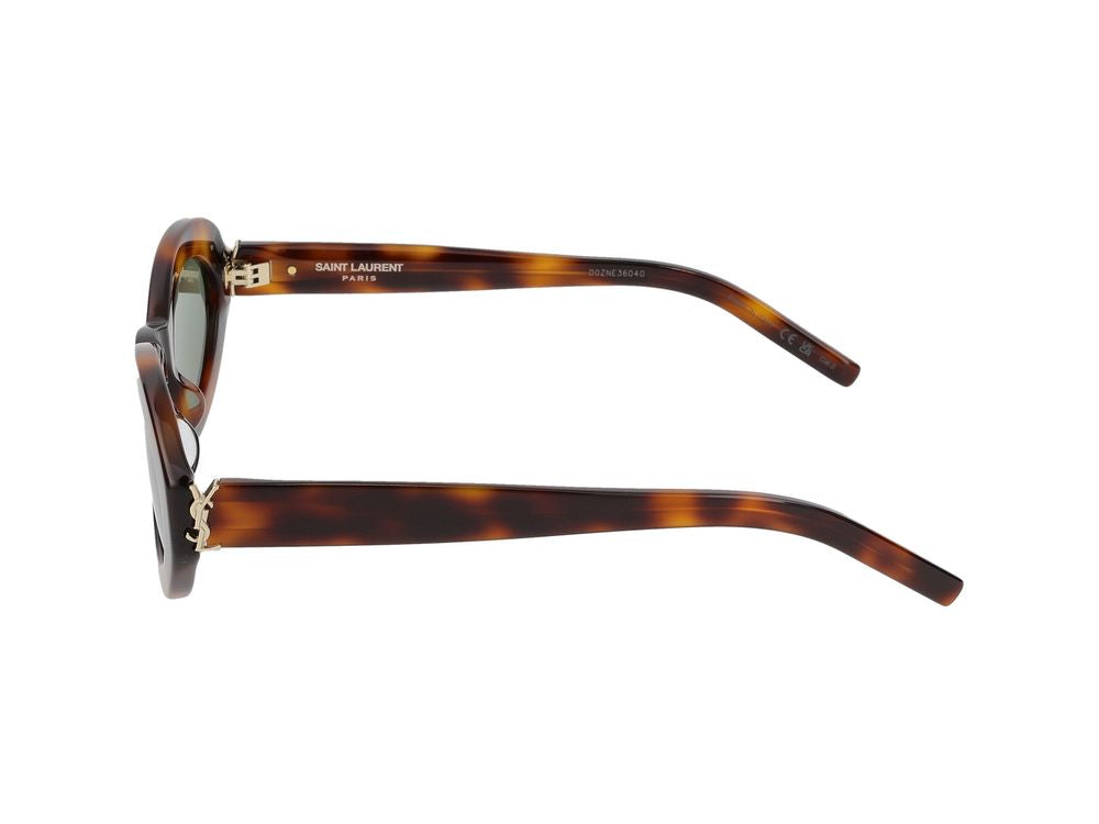 Sunglasses Saint Laurent SL M136 002 havana havana green 52/22/140