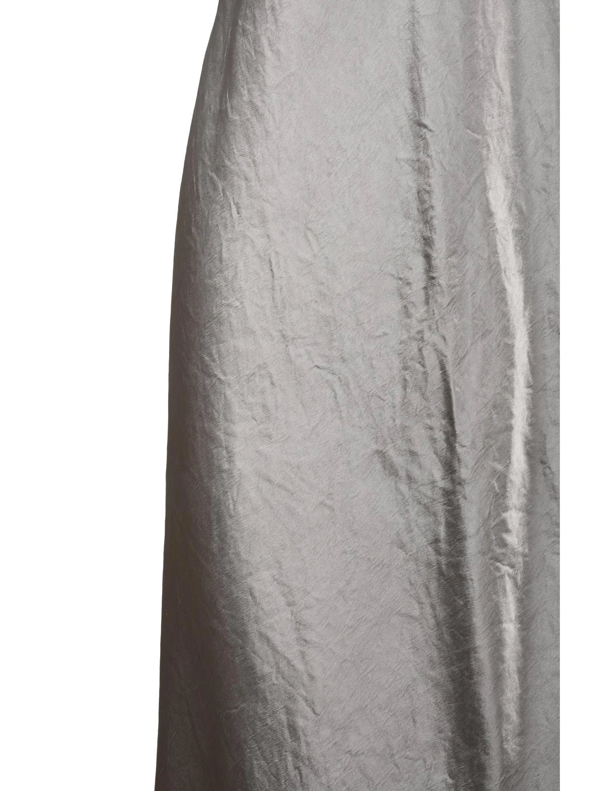Beige Talete Acetate Satin Dress