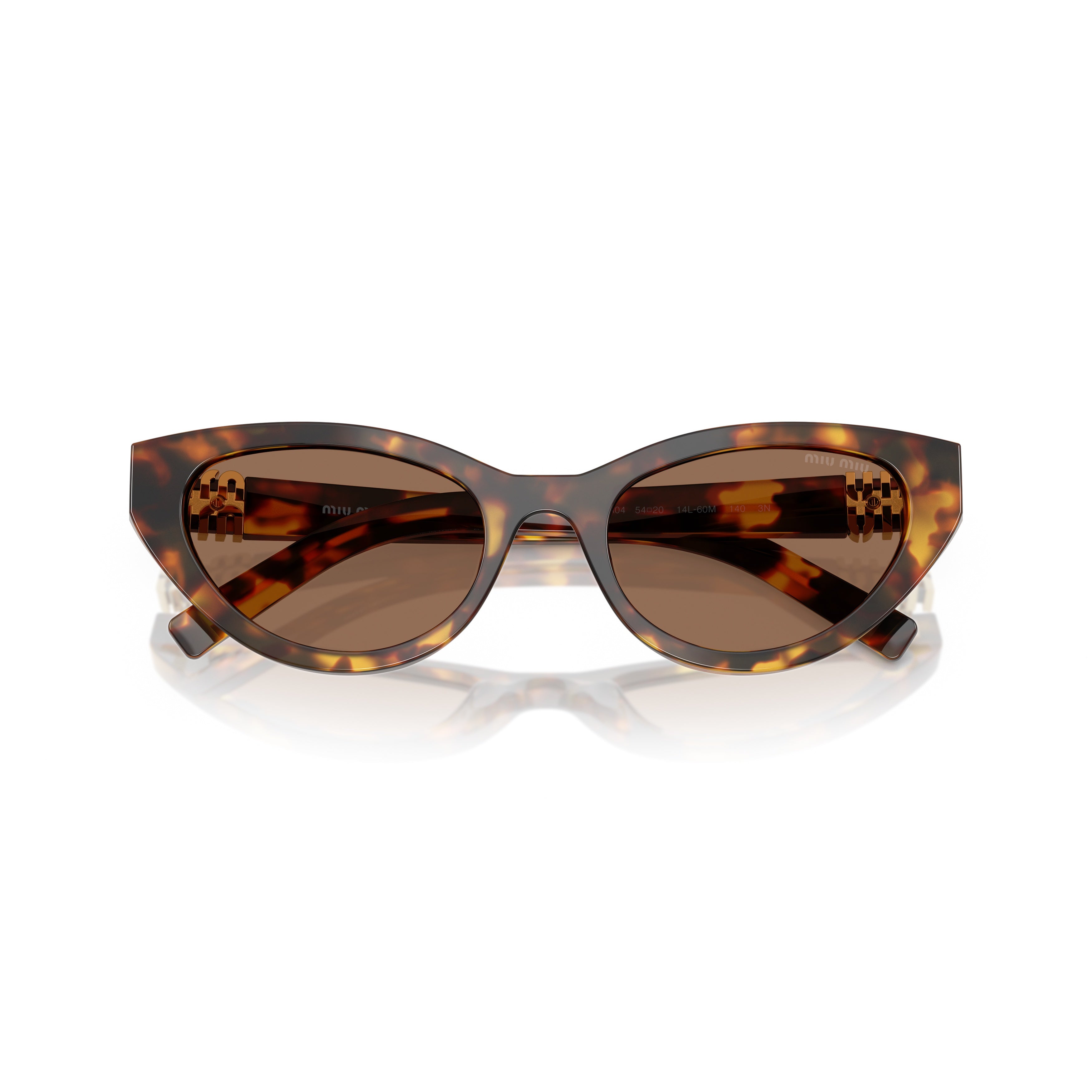 0mu A04s Cat-Eye Tortoiseshell Sunglasses