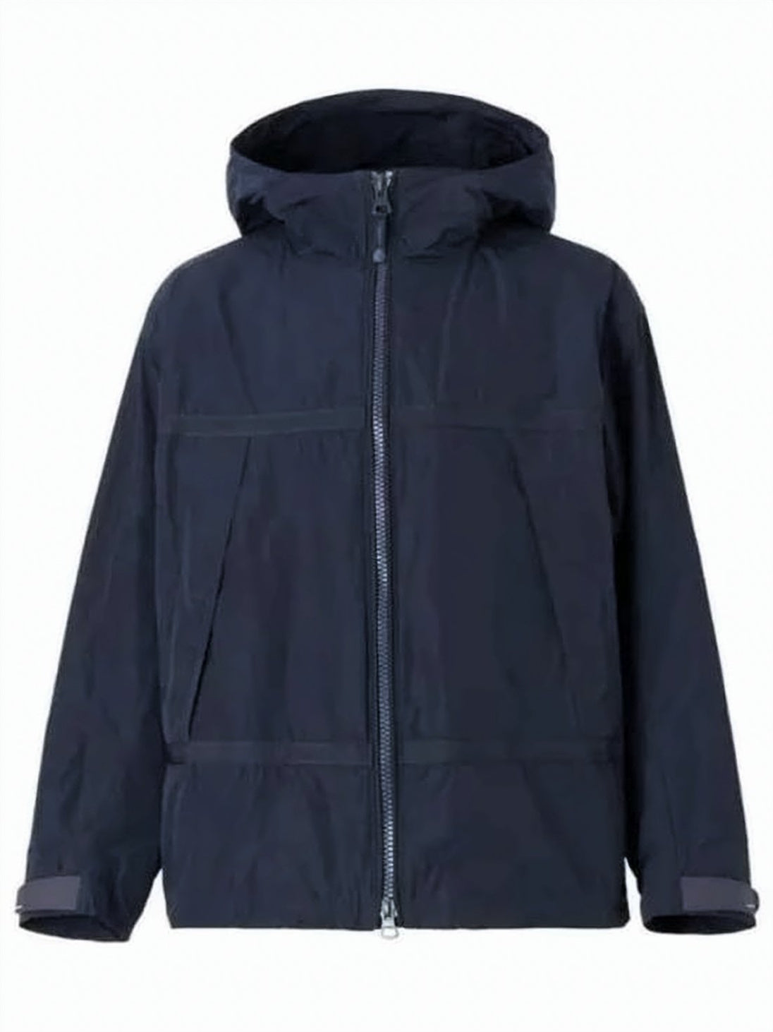 Blue Padded Jacket with Hood