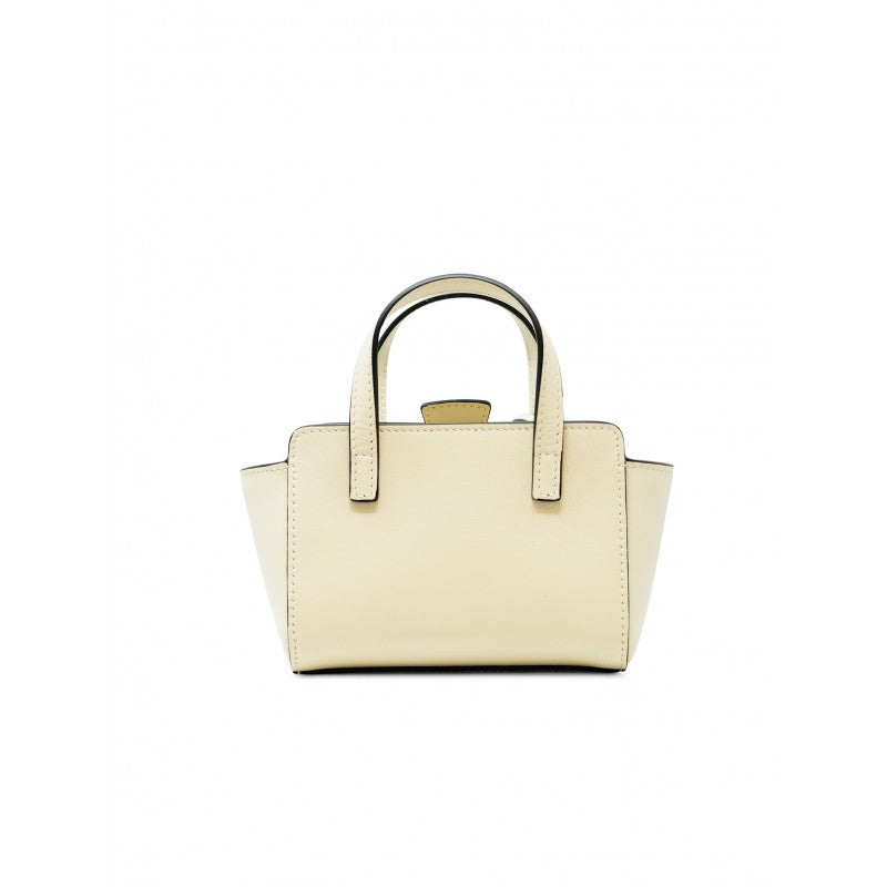 Compact Flap Closure Handbag In Butter Leather
