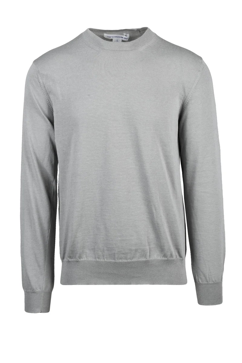 Crew Neck Sweater - Grey