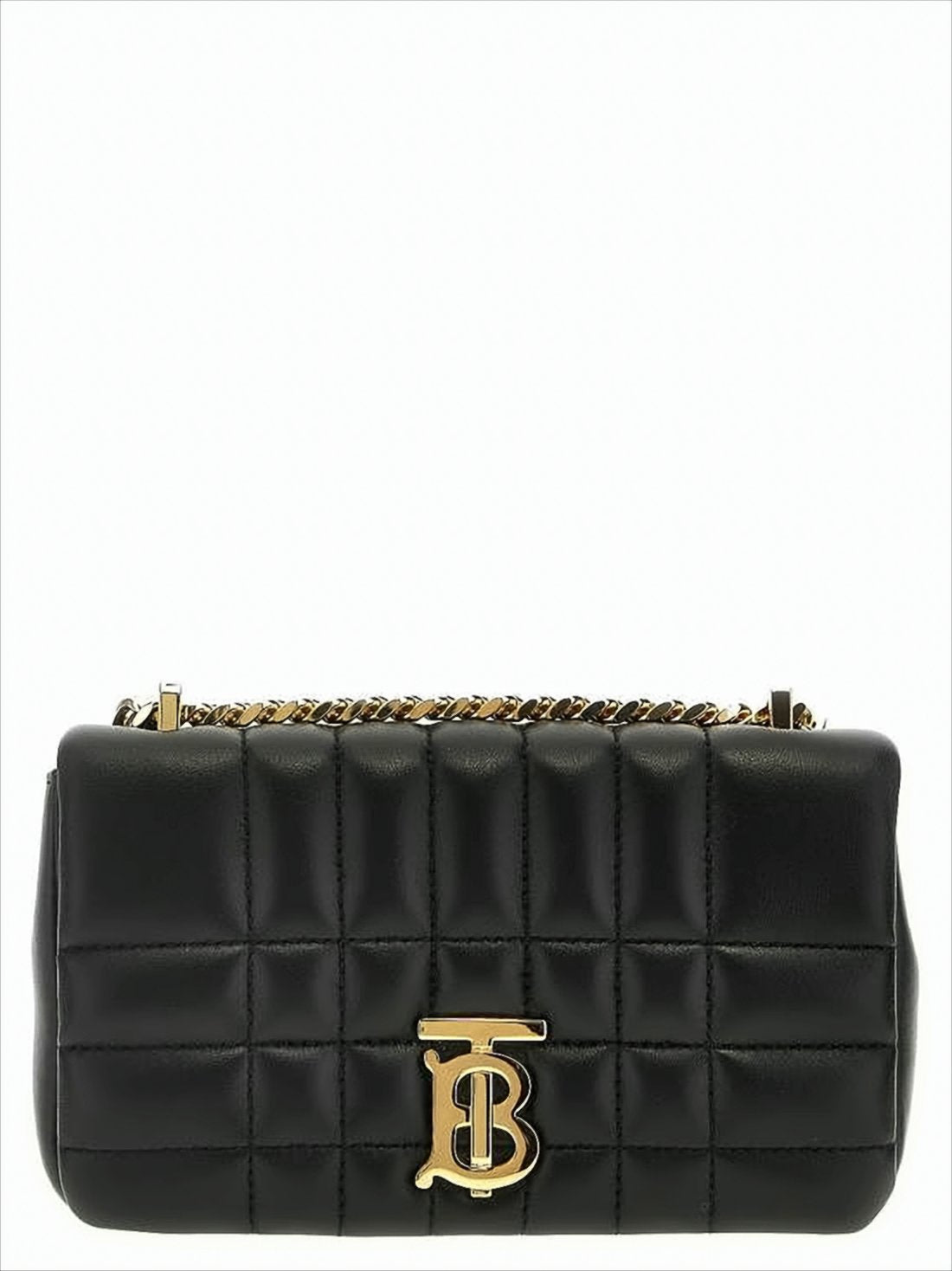 Quilted Lamb Leather Crossbody Bag