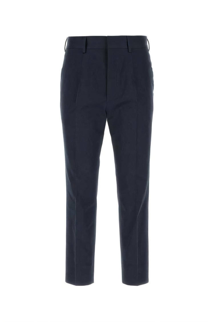 Tailored Black Straight Pants