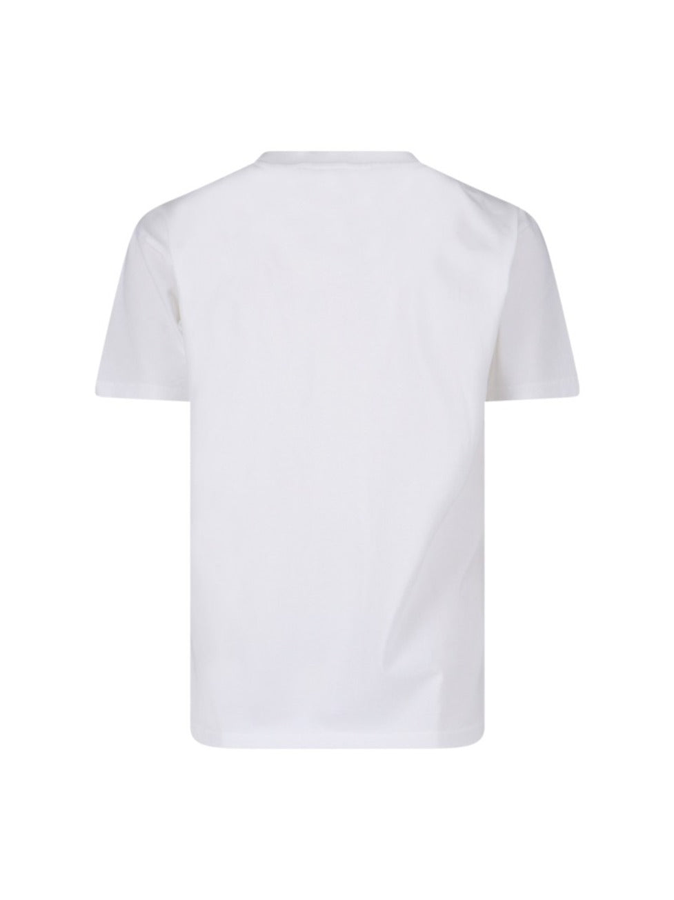 Print Logo T-Shirt – White