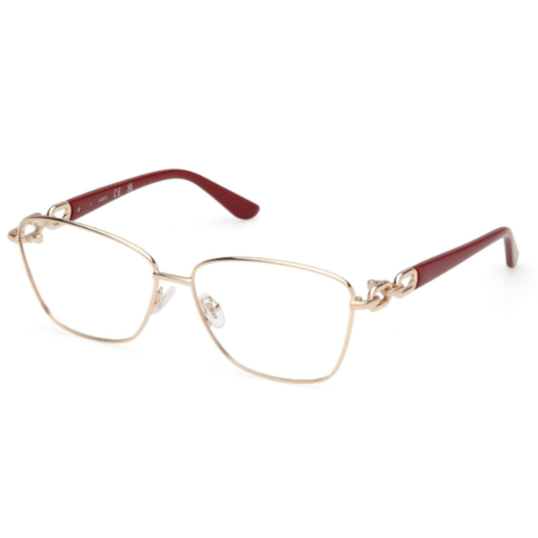 Gu50179 Rectangular Metal Eyeglasses