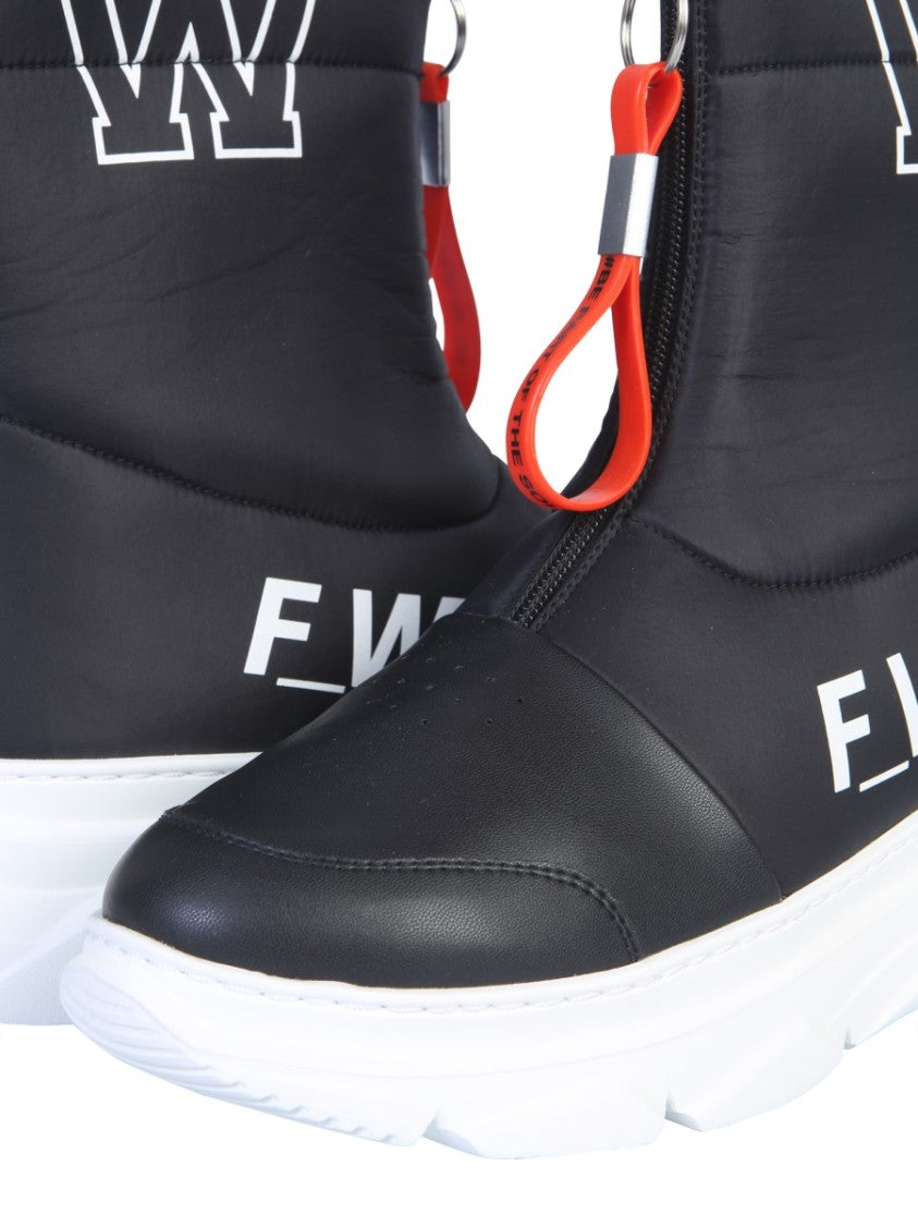 Black Leather Boots