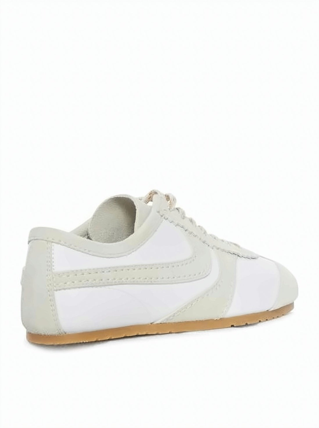 Calf Leather And Suede Sneakers