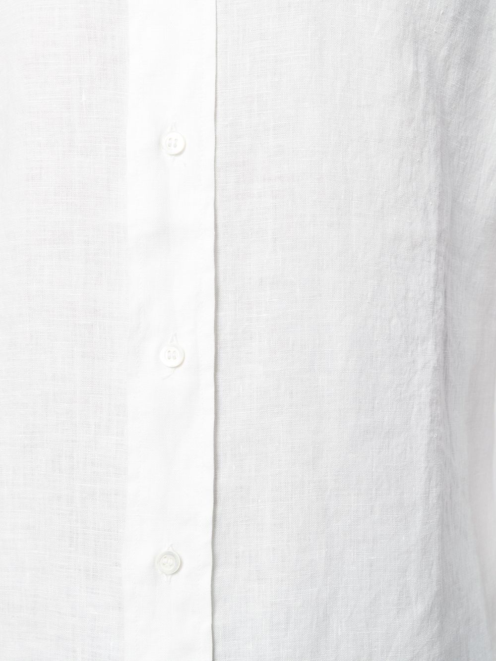 Mandarin Shirt In Light Linen
