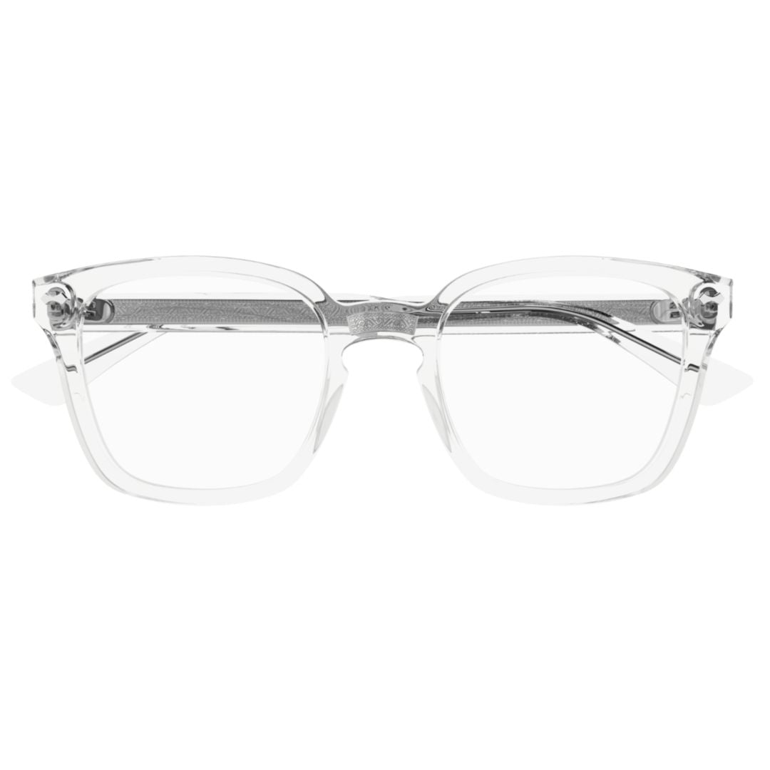 Gg0184o Square Transparent Acetate Eyeglasses