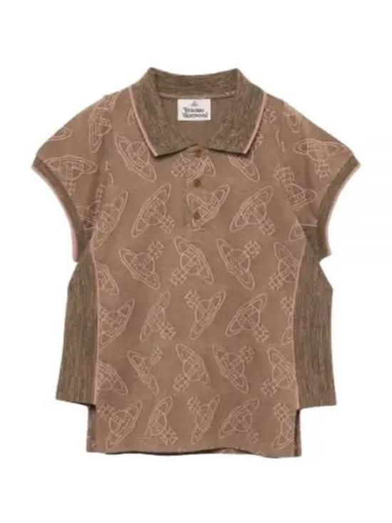 Short-Sleeved Polo Shirt with Classic Collar