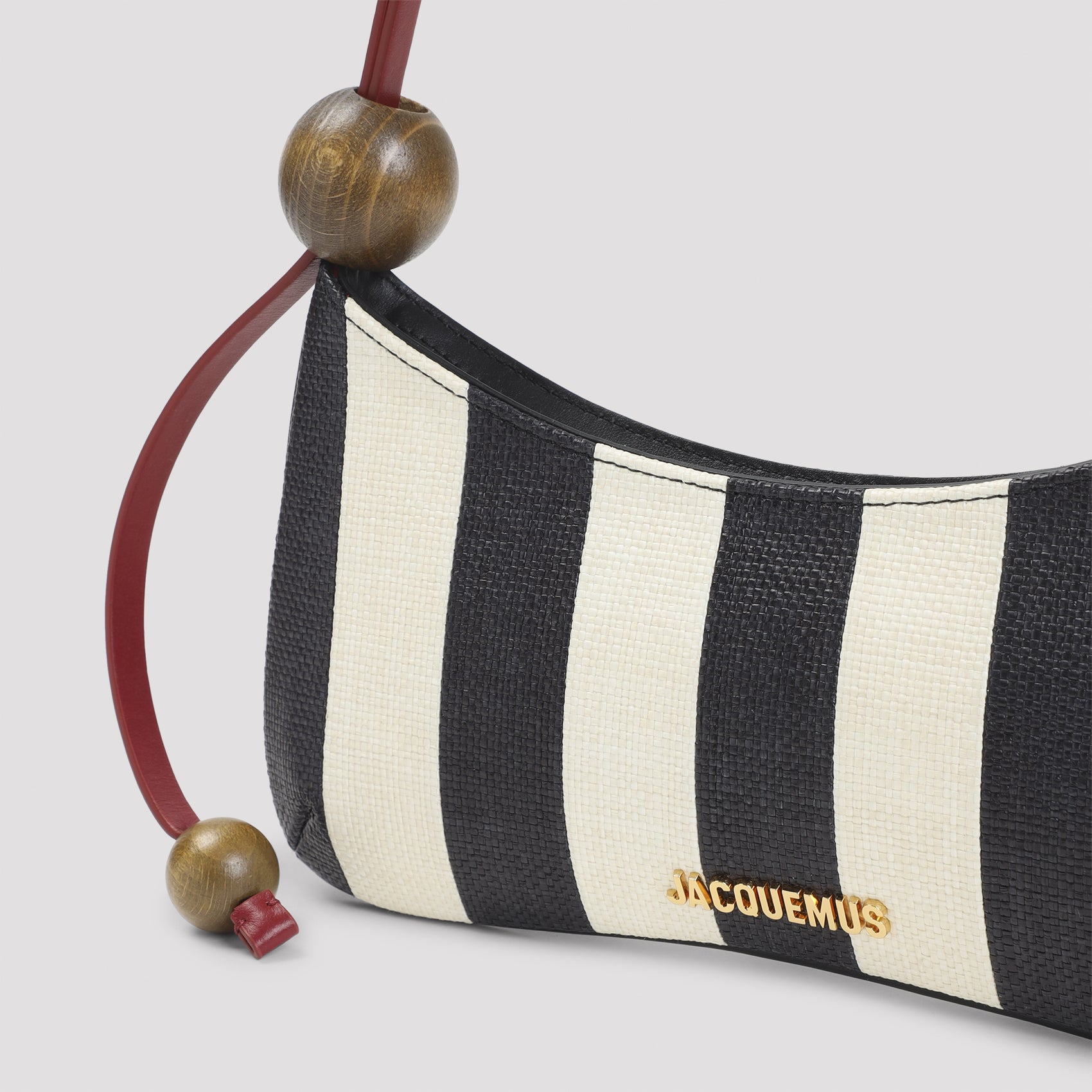 Small Shoulder Bag with Bold Stripes