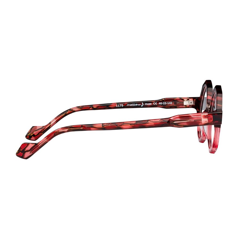 Muse Rounded Hexagonal Tortoiseshell Acetate Glasses