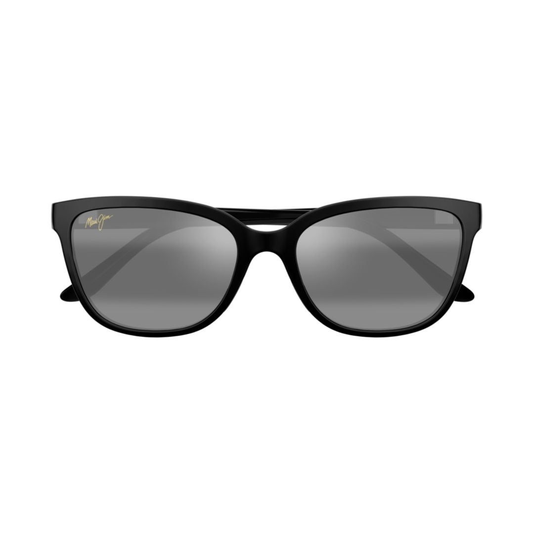 Honi Rectangular Frame Sunglasses with Logo Detail