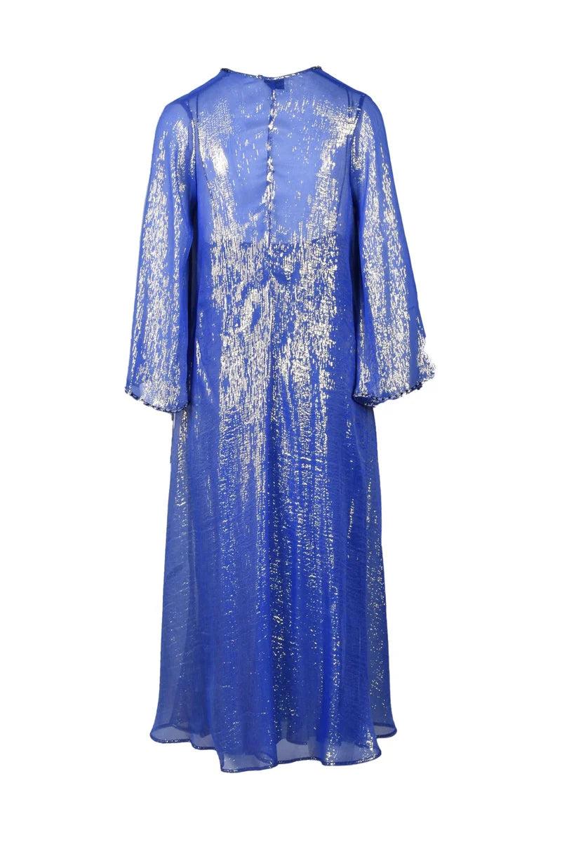 Lamé Kaftan - Blue