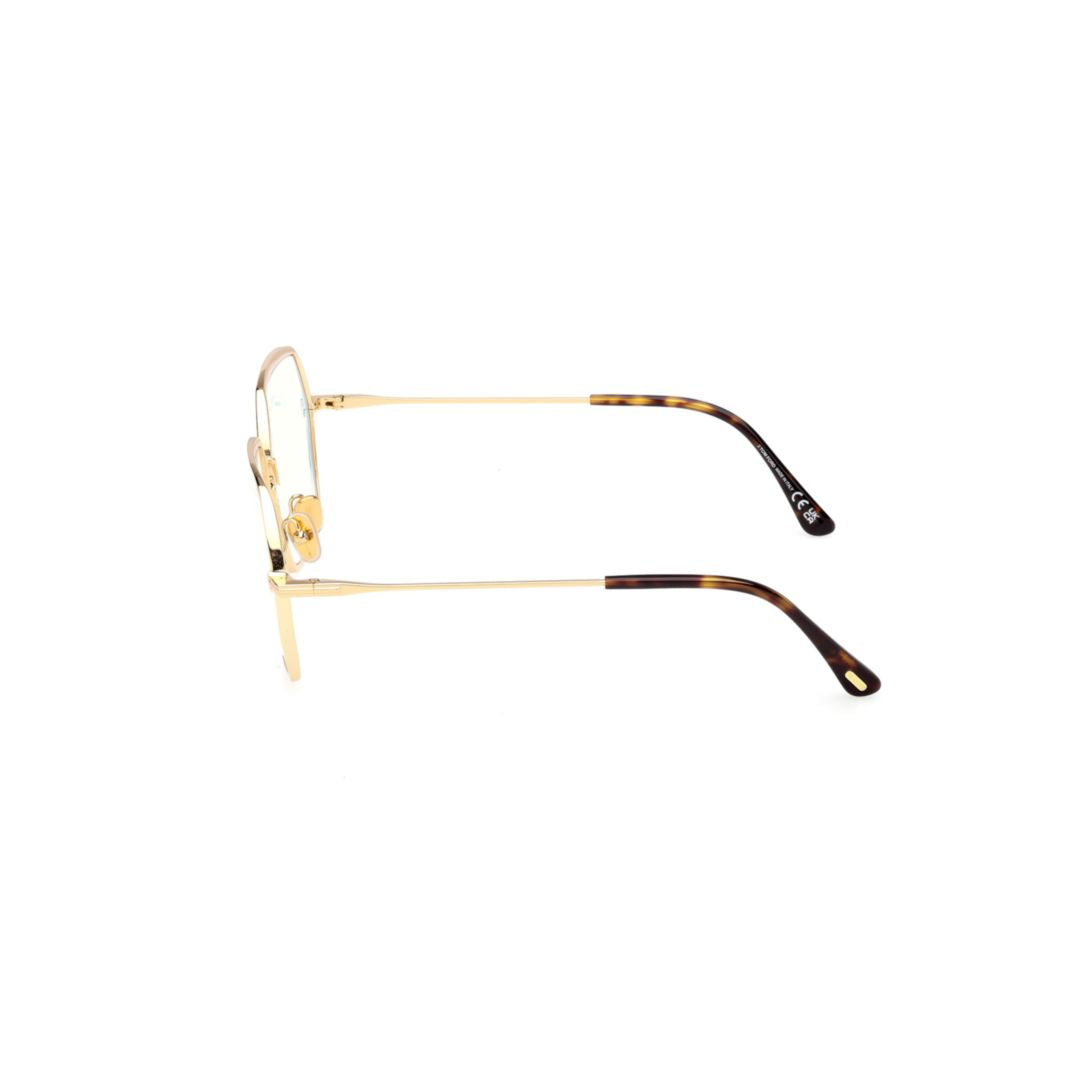 Ft6050-B Geometric Metal Frame Eyeglasses