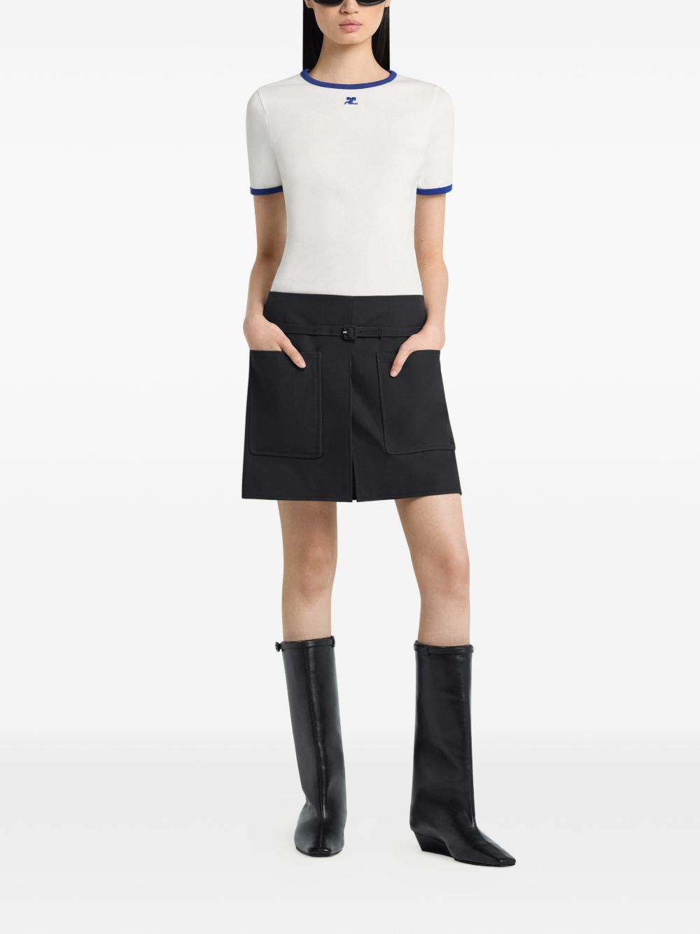 Fitted White T-Shirt
