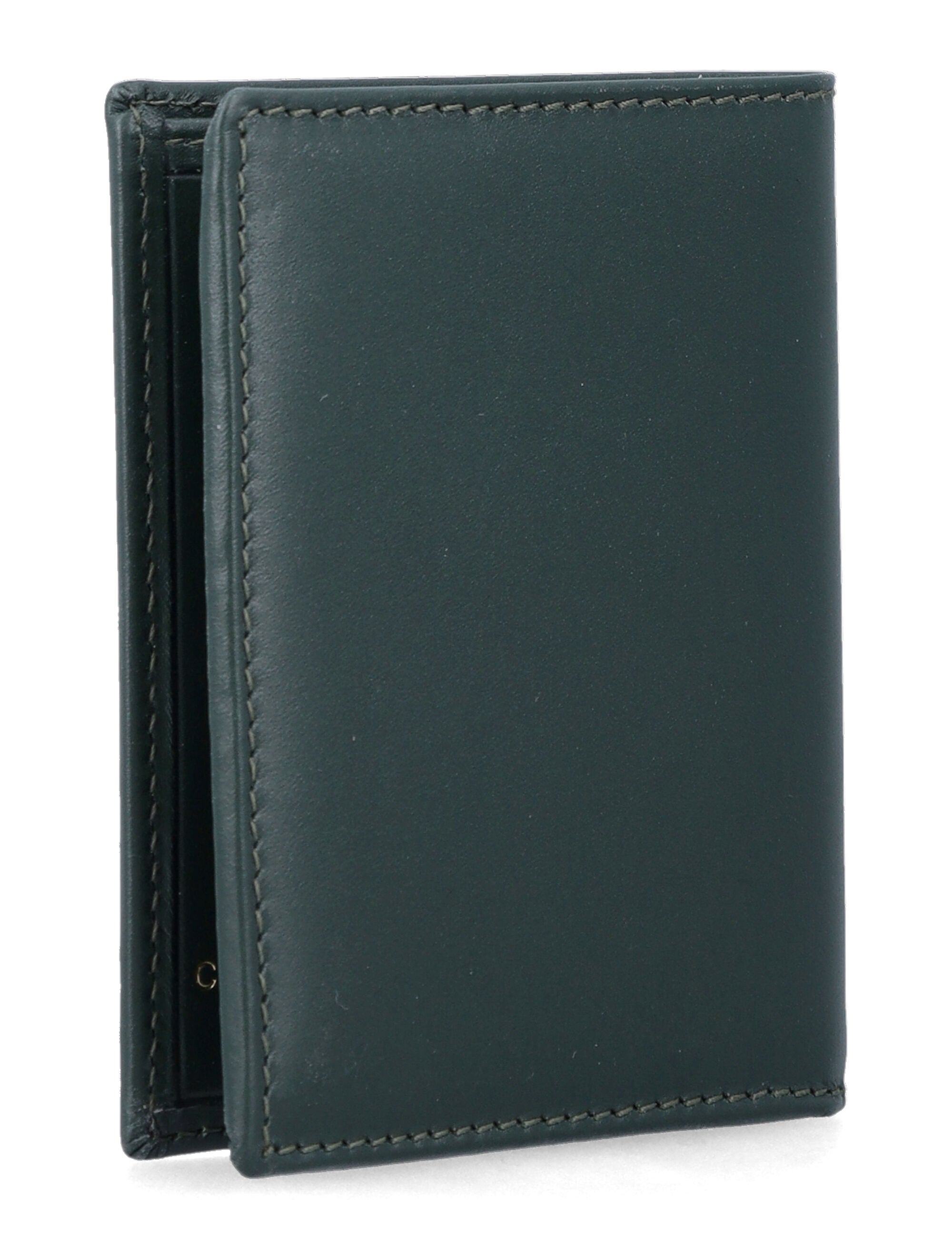 Refined Bi-Fold Cardholder in Smooth Leather