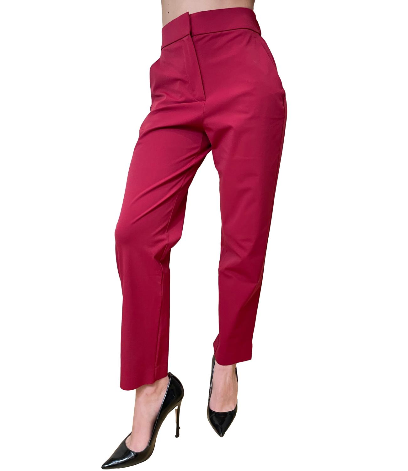 Dark Red Mmlpaio Polyamide Trousers