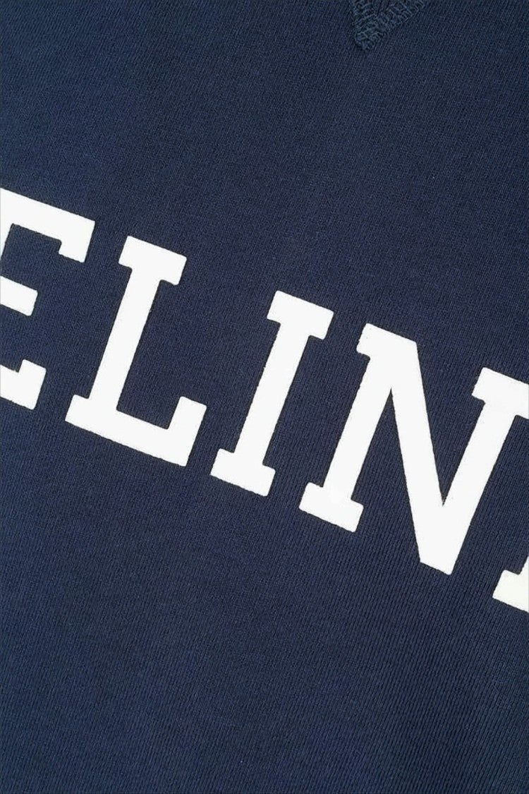 Relaxed-Fit Long-Sleeve Sweatshirt With Bold Lettering