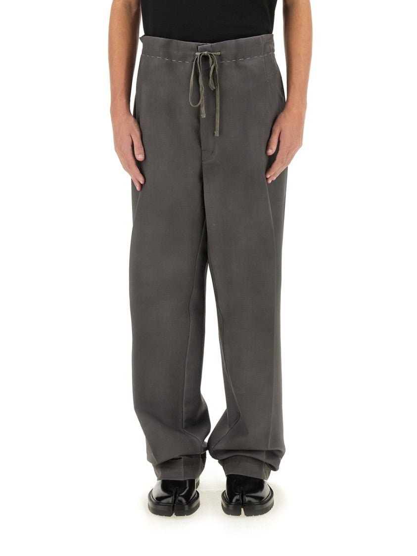 Wool And Mohair Pants