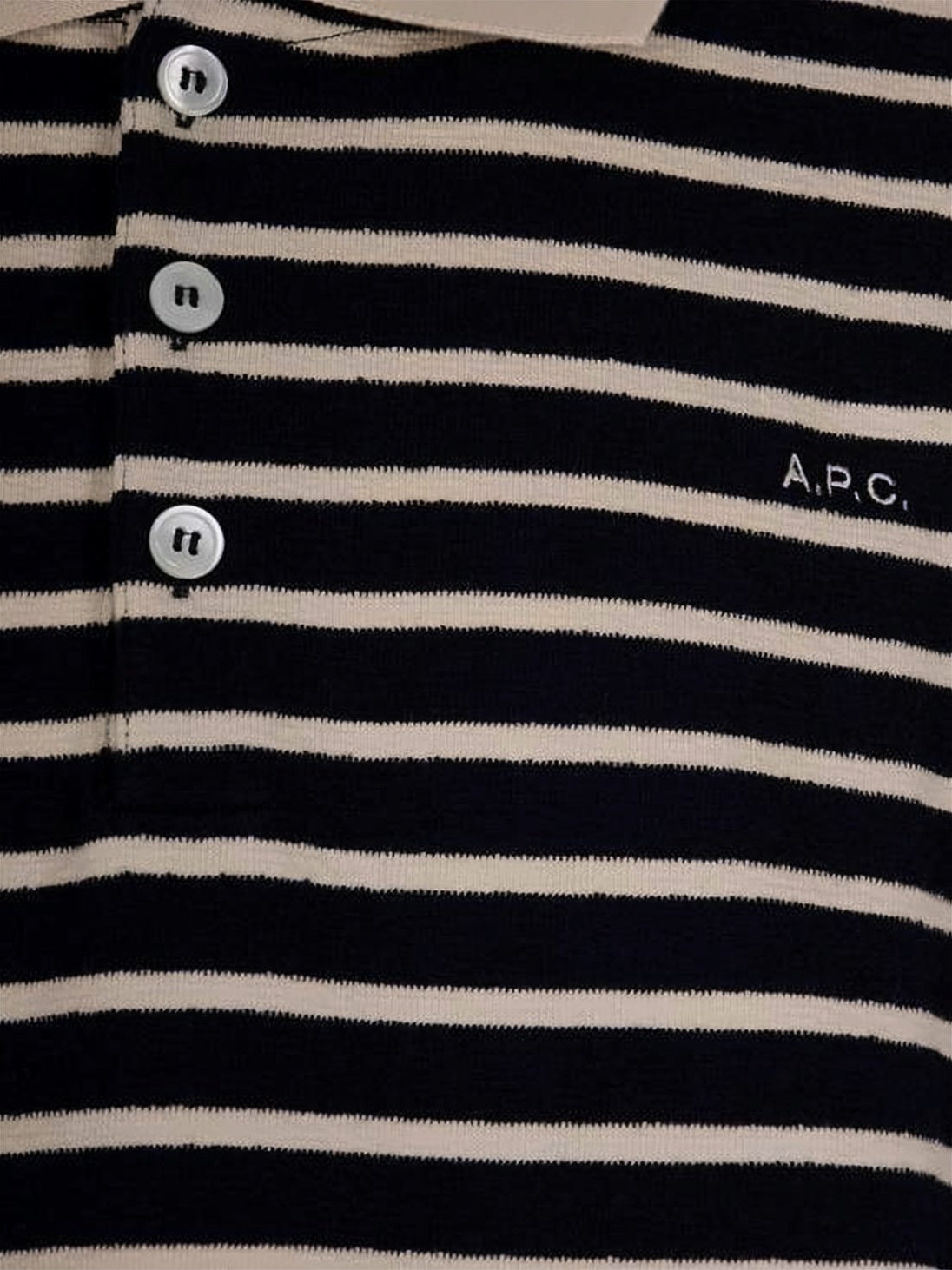 Classic Striped Polo Shirt